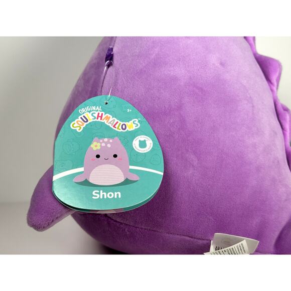 Squishmallows Shon the Loch Ness Monster 9" & Maritza the Cactus 4" NWT Set - Picture 3 of 8